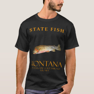 Camiseta Montana Territory Pescar La Trucha Degollada De Pe