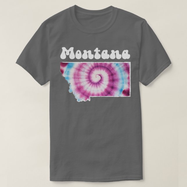 Camiseta Montana Tie Dye (Diseño del anverso)