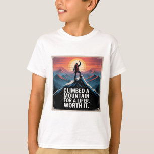 Camiseta Montaña trepada para un feriado - Epic avistamient