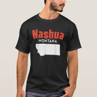 Camiseta Montana USA State America Viajes Montanan Nashua