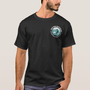 Camiseta Montaña vieja del trapo (rd)