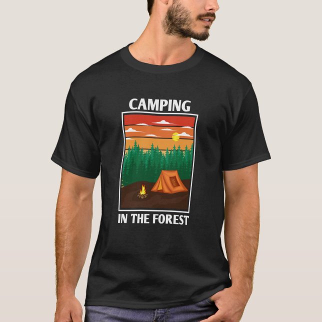 Camiseta Montaña y bosque 131 (Anverso)