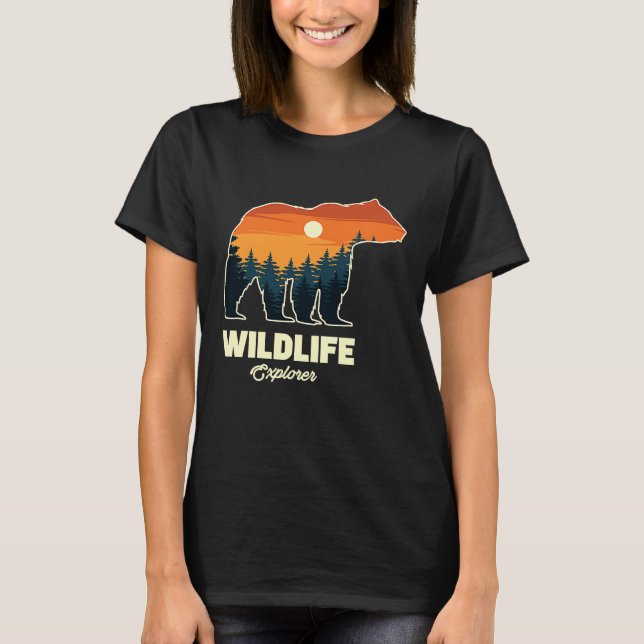 Camiseta Montaña y bosque 14 (Anverso)