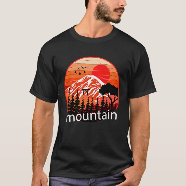 Camiseta Montaña y bosque 31 (Anverso)