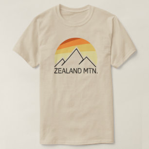 Camiseta "Montaña Zealand New Hampshire Retro"