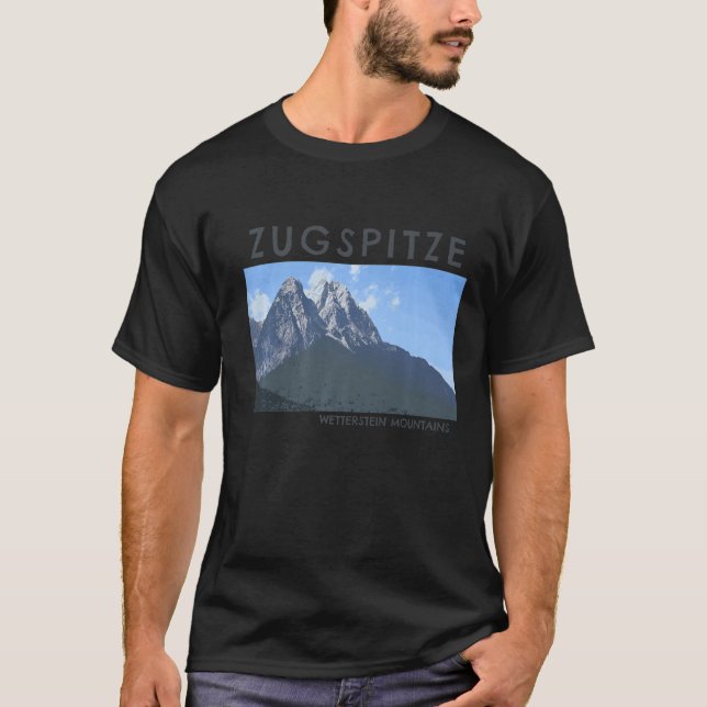 Camiseta Montaña Zugspitze Peak Alemania (Anverso)