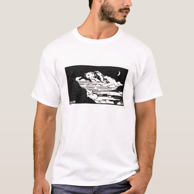 Camiseta Montañas (Anverso)