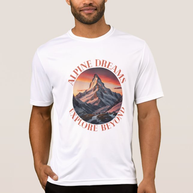 Camiseta montañas (Anverso)