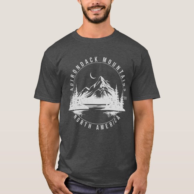 Camiseta Montañas Adirondack Retro Vintage 1959 (Anverso)