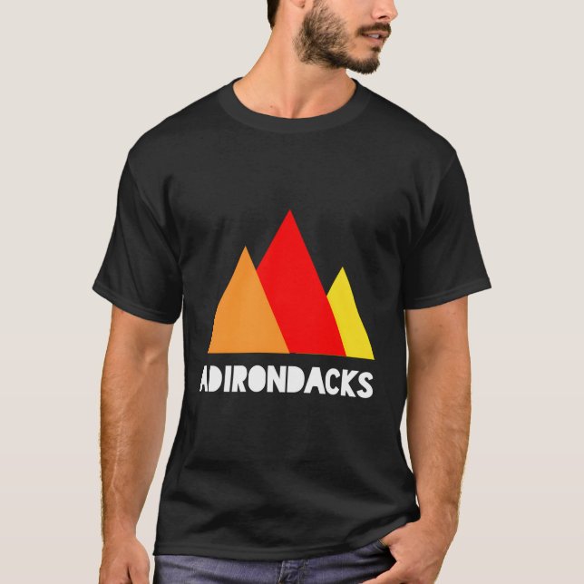 Camiseta Montañas Adk Adirondacks (Anverso)