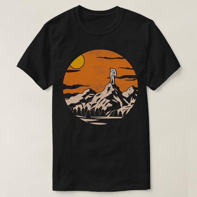 Camiseta Montañas al aire libre de excursión con excursioni (Diseño del anverso)