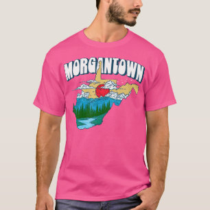 Camiseta Montañas al aire libre del Orgullo de Virginia Occ