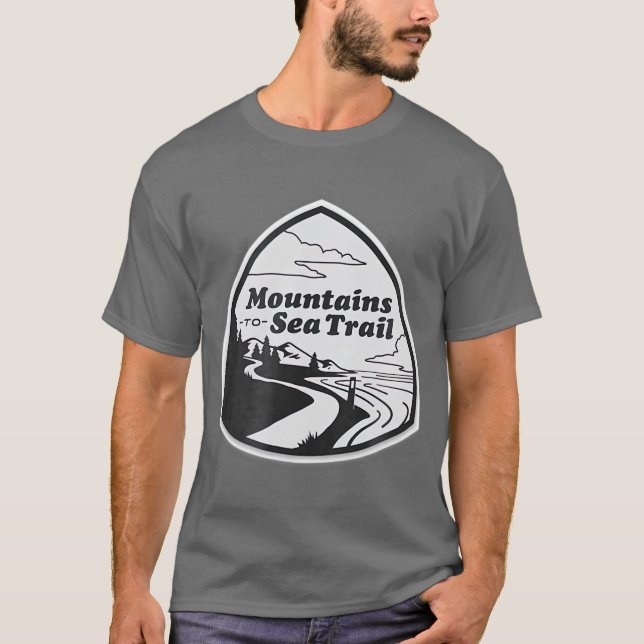 Camiseta Montañas al sendero marítimo (Anverso)