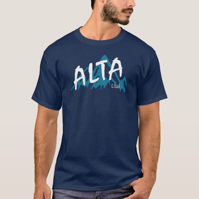 Camiseta Montañas Alta Utah (Anverso)