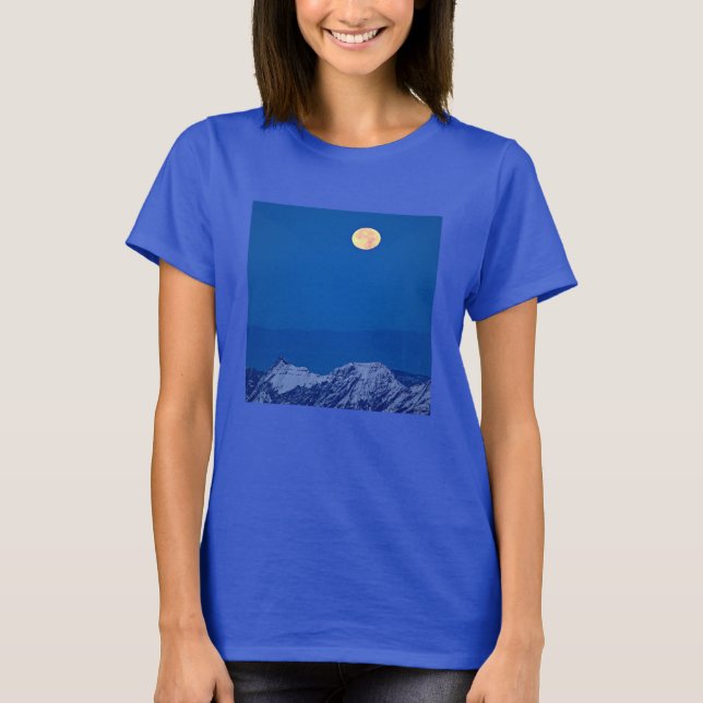 Camiseta Montañas Aravis | Mont Blanc Range (Anverso)