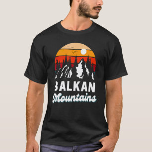 Camiseta Montañas Balcanes Senderismo al Aire Libre Natural