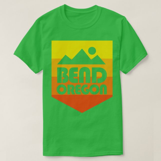Camiseta Montañas Bend Oregon (Diseño del anverso)