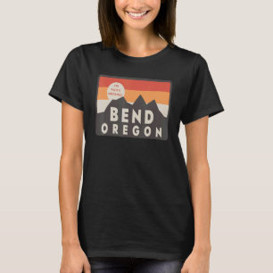Camiseta Montañas Bend Oregon Vida al aire libre al atardec