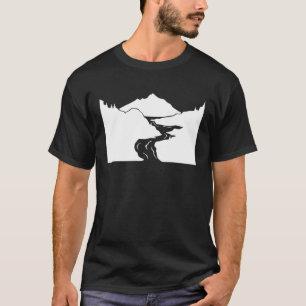 Camiseta Montañas Blancas Pullover Hoodie