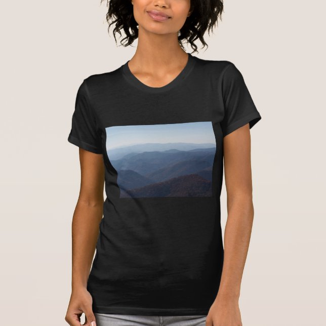 Camiseta montañas Blue Ridge (Anverso)