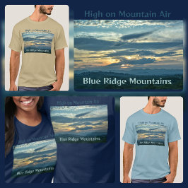 Camiseta Montañas Blue Ridge Asheville Carolina del Norte