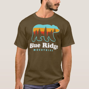 Camiseta Montañas Blue Ridge Montañas de Senderismo Llamand