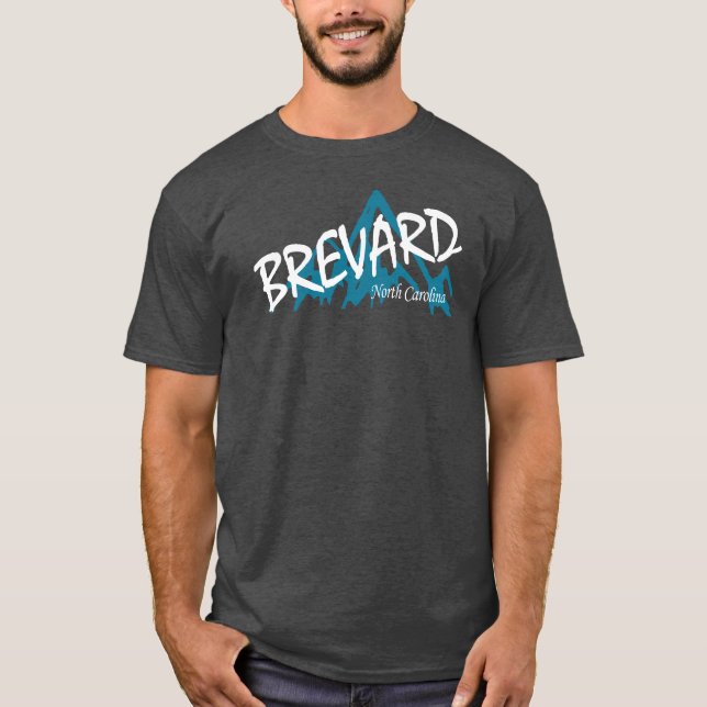 Camiseta Montañas Brevard de Carolina del Norte (Anverso)