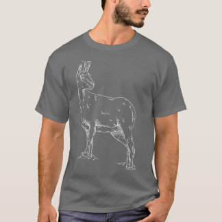 Camiseta Montañas, chamois