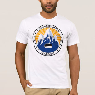 Camiseta Montañas Colorado de Aspen