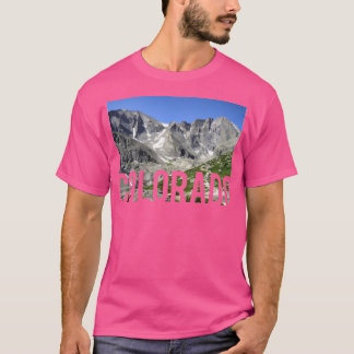 Camiseta Montañas Colorado Manga de Béisbol