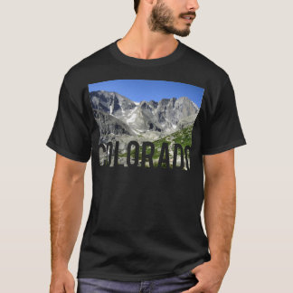 Camiseta Montañas Colorado Manga de Béisbol
