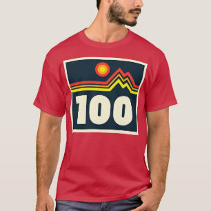 Camiseta Montañas de 100 millas (160 km) de sendero y ultra
