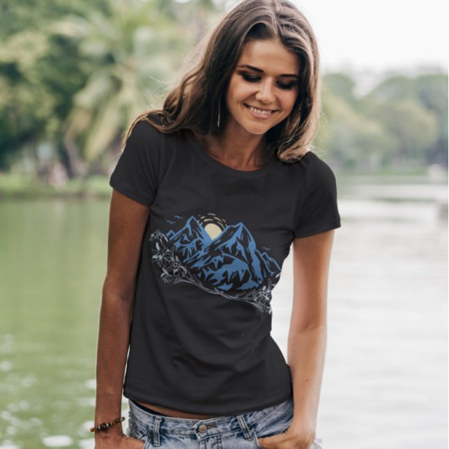 Camiseta Montañas de Alpes Paisajistas (Subido por el creador)