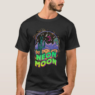 Camiseta Montañas de cactus vintage Las luces aman la ilumi