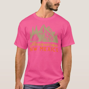 Camiseta Montañas de camping Albuquerque Nuevo México