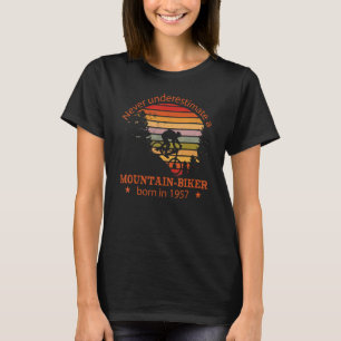 Camiseta Montañas De Ciclismo De Cumpleaños Mtb Bicycles Vi