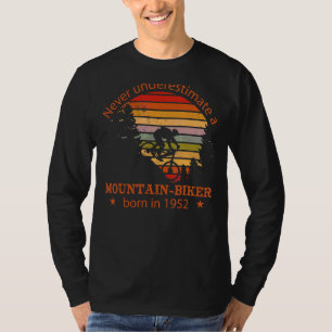 Camiseta Montañas De Ciclismo De Cumpleaños Mtb Bicycles Vi