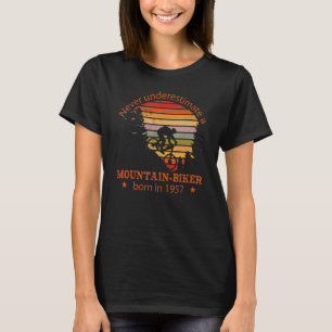 Camiseta Montañas De Ciclismo De Cumpleaños Mtb Bicycles Vi
