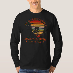 Camiseta Montañas De Ciclismo De Cumpleaños Mtb Bicycles Vi