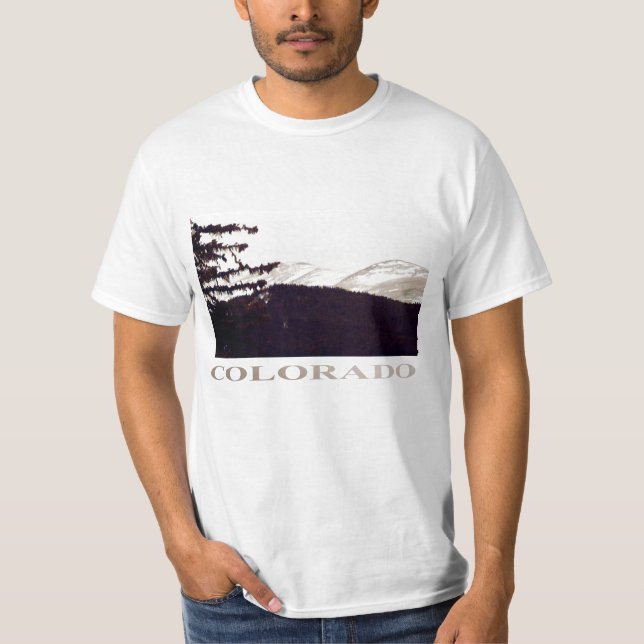 Camiseta Montañas de Colorado (Anverso)