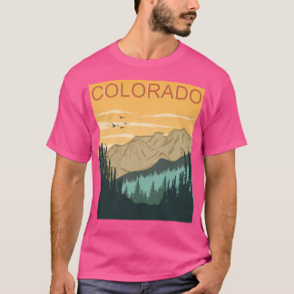 Camiseta Montañas De Colorado Activo