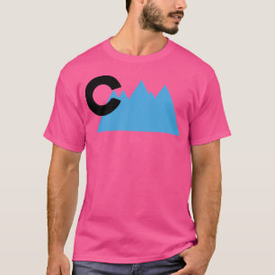 Camiseta Montañas de Colorado Azul activas