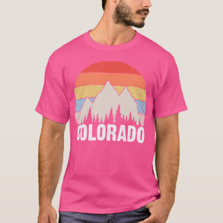 Camiseta Montañas de Colorado Naturaleza Senderismo Escalad