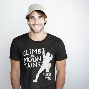 Camiseta Montañas de Escala Graciosa Sarcástica