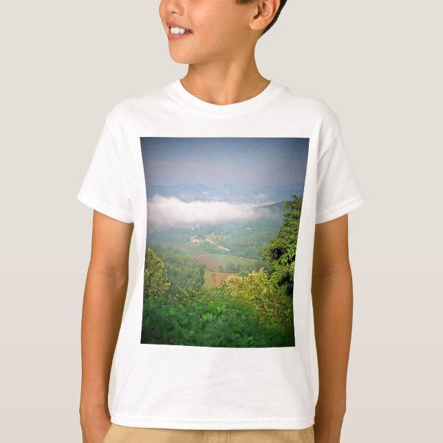 Camiseta Montañas de Georgia del Norte, Estados Unidos (Anverso)
