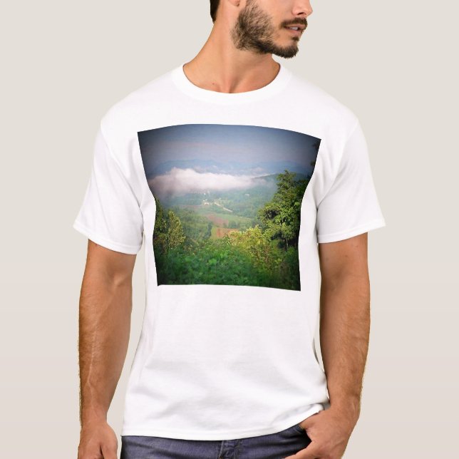 Camiseta Montañas de Georgia del Norte, Estados Unidos (Anverso)