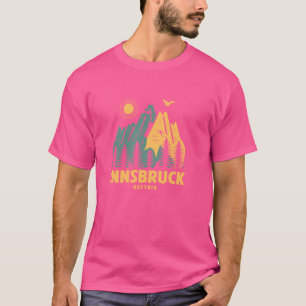 Camiseta Montañas de Innsbruck Austria Senderismo Al Aire L