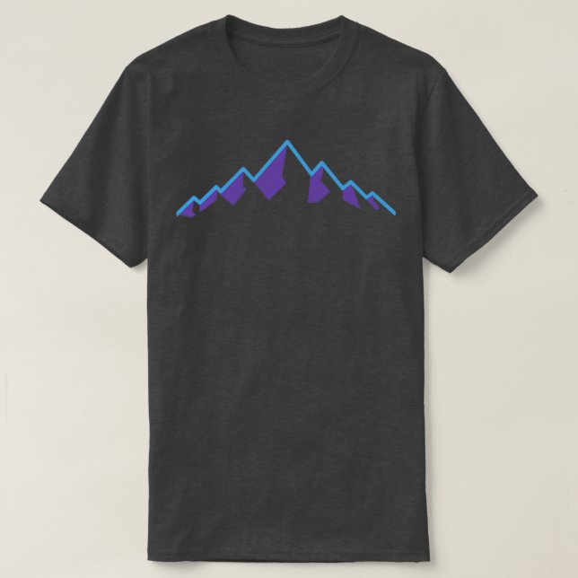 Camiseta Montañas de Jazz (Diseño del anverso)