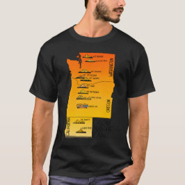 Camiseta Montañas de la Cordillera de Cascada