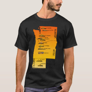 Camiseta Montañas de la Cordillera de Cascada
